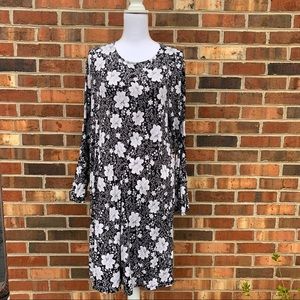 〰️Old Navy〰️ Floral-Print Jersey-Knit Swing Dress